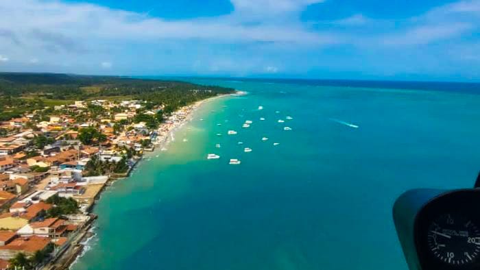 Passeio de Helicóptero em Porto Seguro - Pacote Arraial D’Ajuda